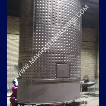 مخزن استیل 3 جداره,مخزن استیل 2 جداره